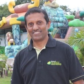 Portrait of Raju Chellaton